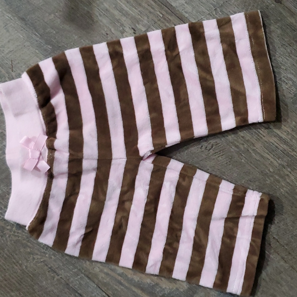 Gymboree Pink & Brown Super-soft Pants